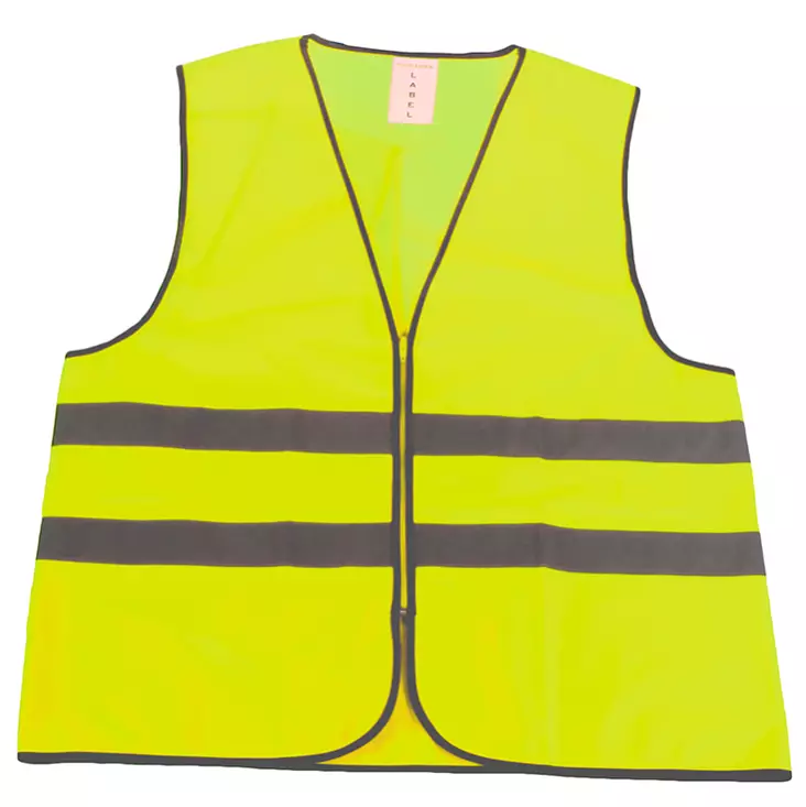 Reflexväst med reflexer gul - Accessoarer - 6419773767104 - 1