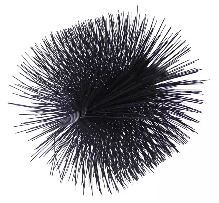 Rörborste 160 mm gänga M12 - Skorstensrengöringstillbehör - 8594010565564 - 1