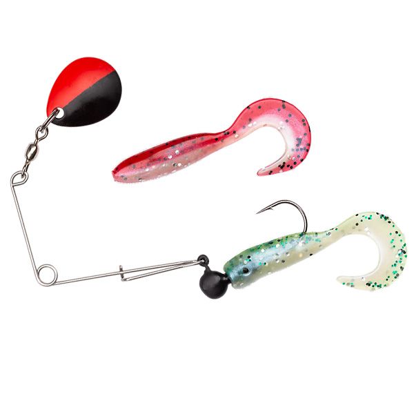 URBN Micro Spinnerbait 7g Röd/Svart - Beten och flugor - 028632934104 - 1