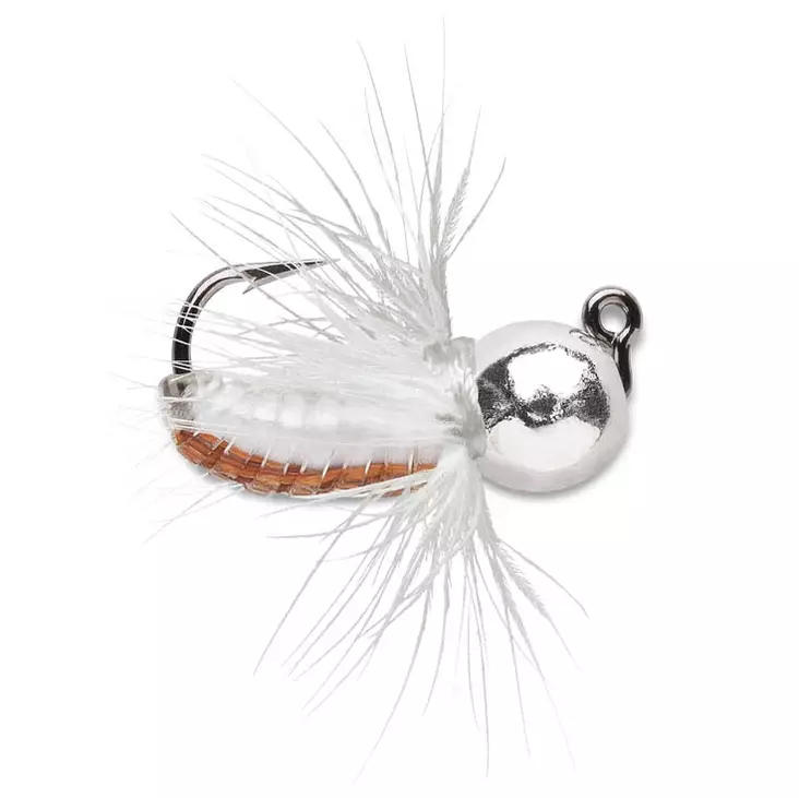 VMC Tungsten FlyJig 1/16 Metallic Silver - Jiggar, jigghuvuden - 043193124474 - 1