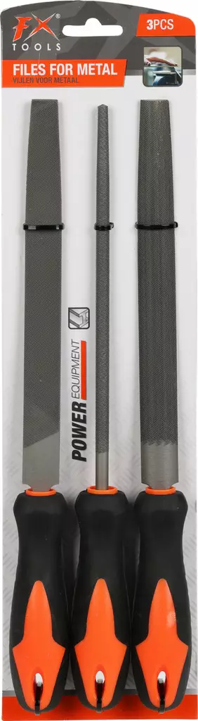 Filset för metall 3-delar - Andra handverktyg - 8720573434904 - 1