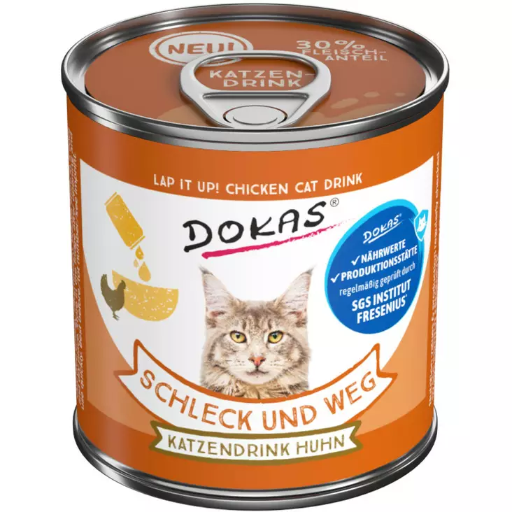 Dokas köttig dryck för katter 100g kyckling - Hundmat - 4251276205224 - 1