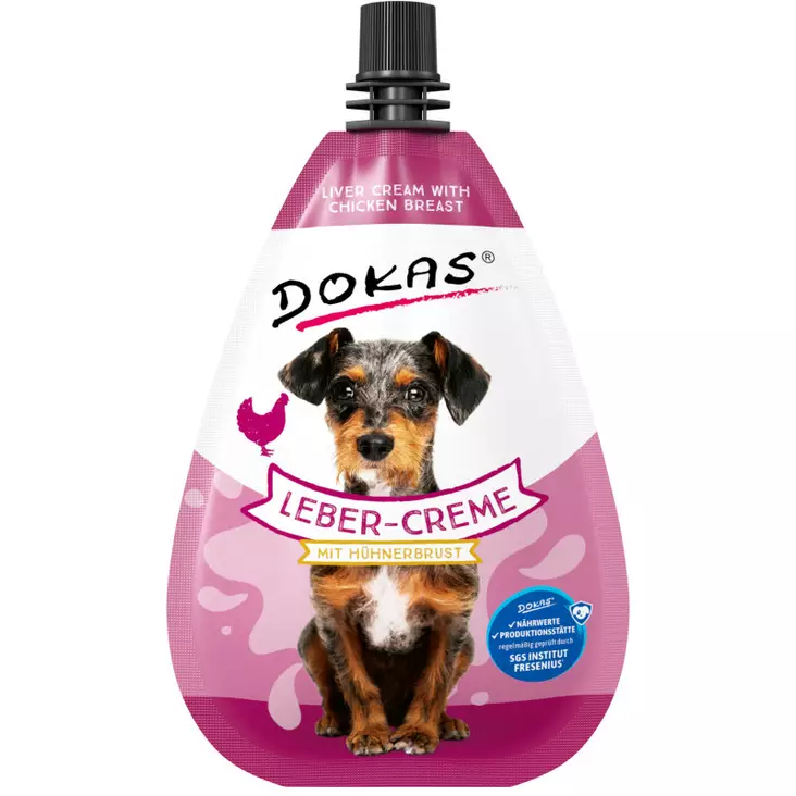 Dokas kyckling-leverpastej för hund 85g - Hundmat - 4251276206214 - 1