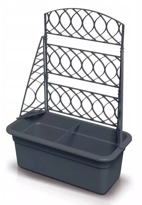 Terrasslåda med klippfunktion för klätterväxter - Plantuppfödning - 5905197760674 - 1