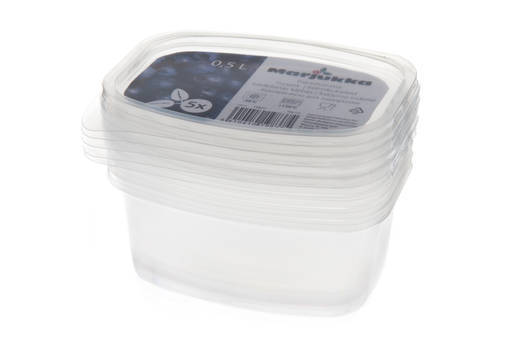 Marjukka frysförpackning 0,5 l 5 st/fp - Konserveringsprodukter - 6410410198374 - 1