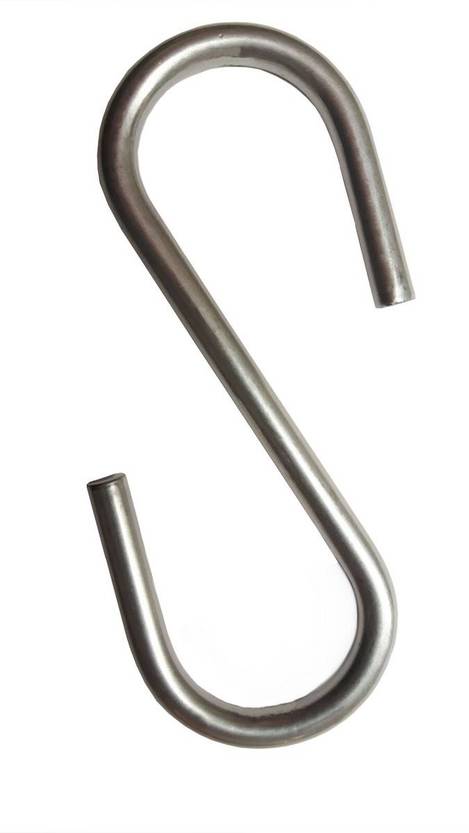 S-krok metall 4 st/fp - Väggkrokar, klädhängare - 6410412127754 - 1