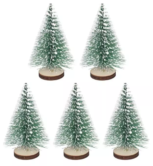 Kapel Hobby minigran 7 cm 5 st - Juldekorationer - 6410416492964 - 1