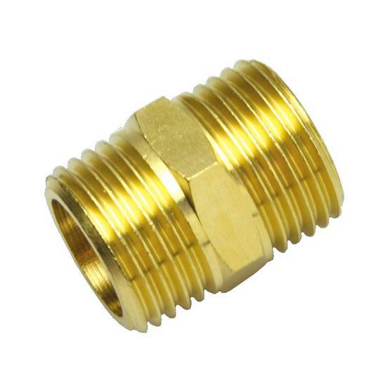 Opal dubbelnippel 1/2" - Gängfästen - 6413820801124 - 1