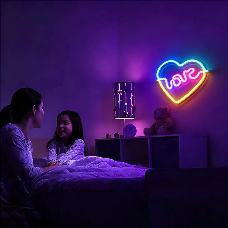 Neonljus USB "LOVE" SMD LED - Inomhusbelysning - 6418536034934 - 1
