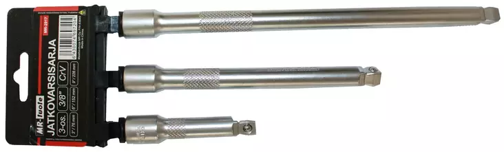 Förlängningssats 3-pack 3/8" - Hylsor och satsar - 6430074697204 - 1