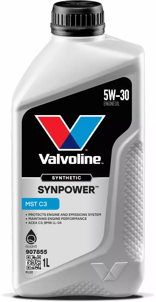 Valvoline SynPower MST C3 5W-30 motorolja 1 l - Motoroljor - 8710941013824 - 1