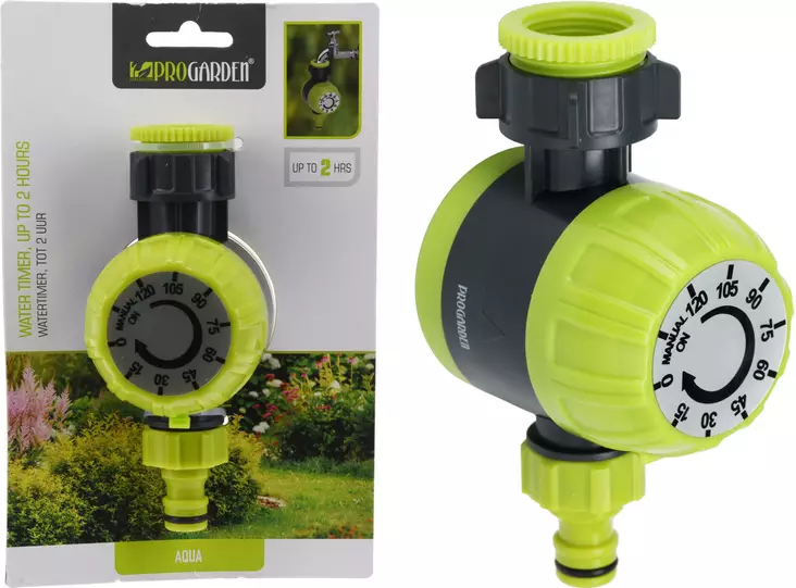 Slangadapter med timer - Vattenslangar - 8721037336154 - 1