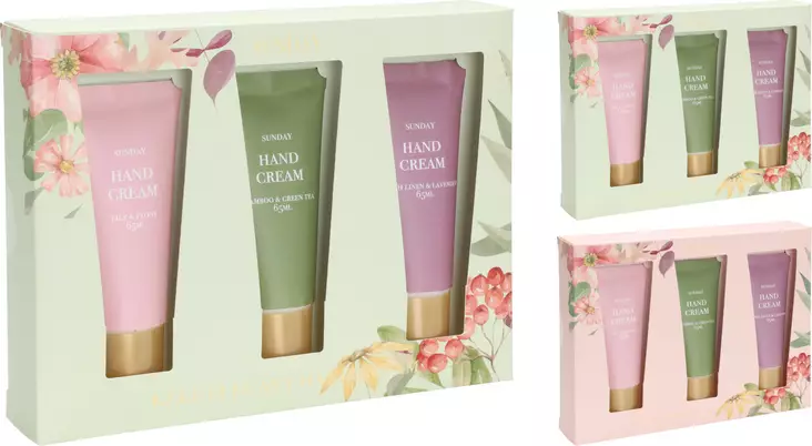Sunday handkräm 3 st/fp - Kosmetika - 8721037490214 - 1
