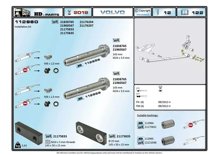 Främre fjädrar upphängningar + bultar - Bromsar - svm0000008814 - 1