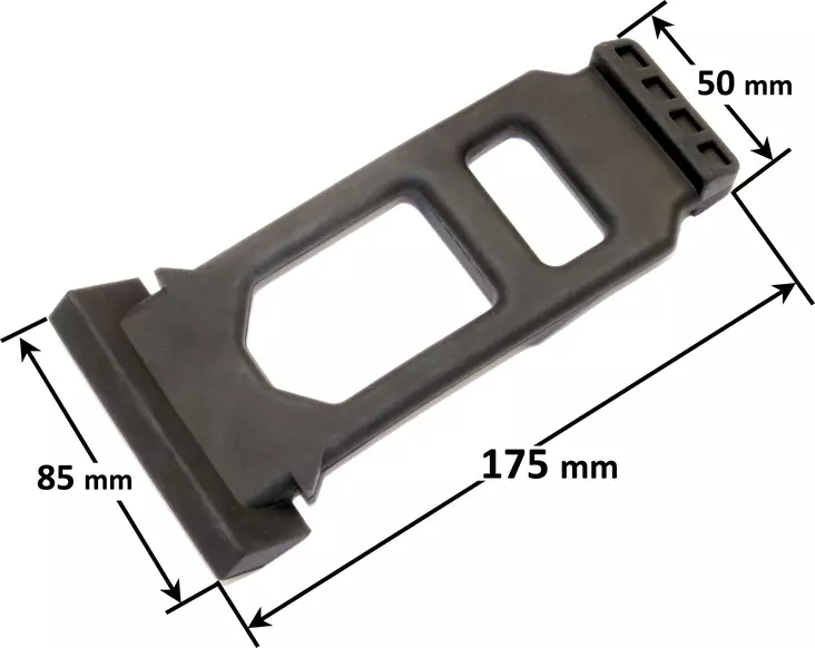 Fenderskärm fäste gummi EPDM 175 längd - Axel och styrning - svm0000008874 - 1