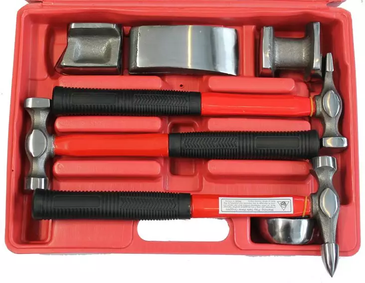 Bilmontörs hammarsats 7-delar - Övriga verkstadsutrustningar - 6430032153964 - 1