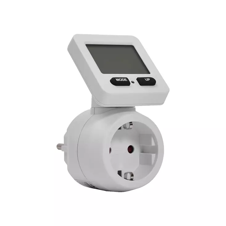 Energiförbrukningsmätare med LCD-skärm - Invertrar, laddare - 6438152080504 - 1