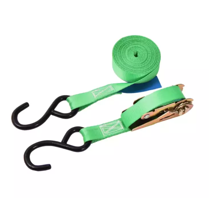 Finbullet Lastrem med krokar 25mm/5m - Lyft- och surrningstillbehör - 6438152041604 - 1