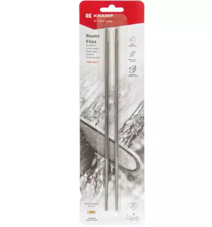 Kedjefil 2 st 3/16" 4,8 mm - Skogsarbetarens verktyg - 8719493037234 - 1