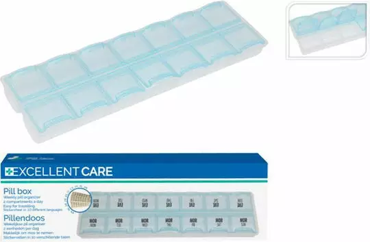 Läkemedelsdosering dosett - Hjälpmedel - 8721037085274 - 1