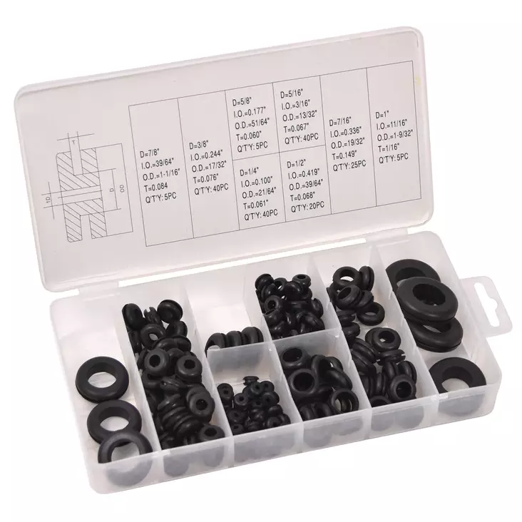 Genomföringskit 180-delar - Biltillbehör - 6430017708134 - 1