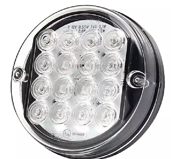 LED-bakljus runt 12-24V - Varselljus och fyrar - 8719607101844 - 1
