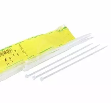 Vit nippuskarv 1330x9mm 100st - Kabelband - 8014748302694 - 1