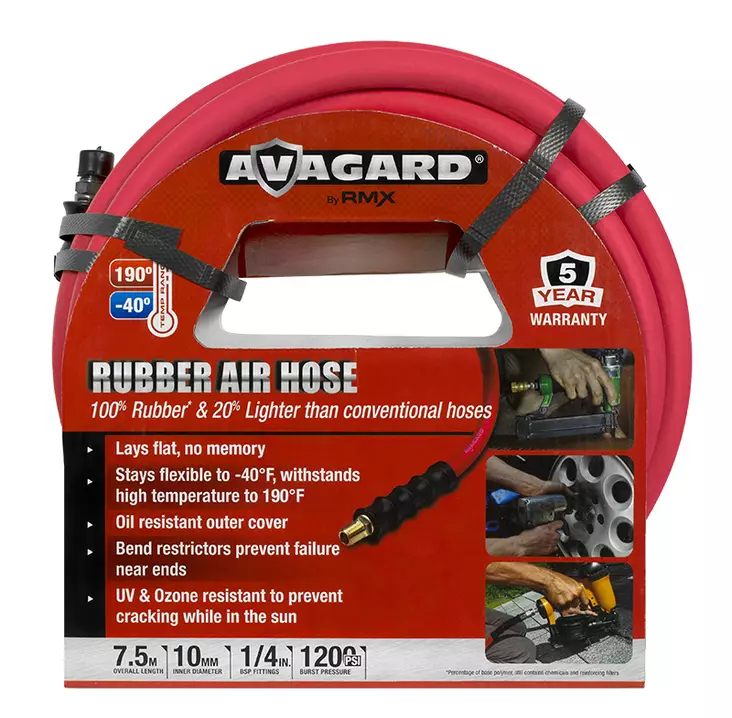 Tryckluftsslange Avagard 7,5m 3/8" - Tryckluftsslangar - 8906134995804 - 1