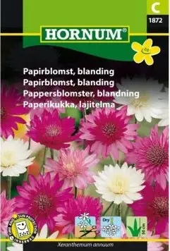 Pappersblomma sortiment - Frön och sättpotatisar. - 5708787018724 - 1