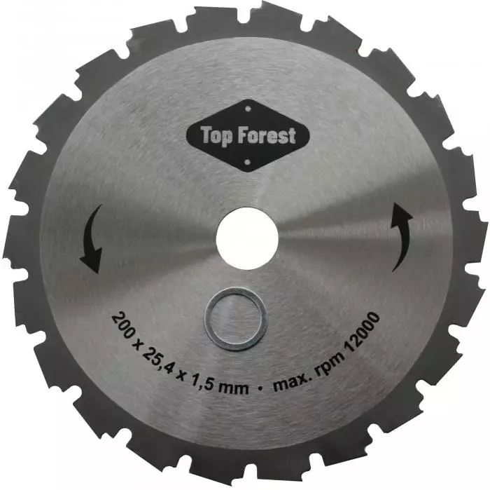 Stänksågsblad 200 x 25,4 x 1,5 mm - Cirkelsågklingor och sågklingor - 6430074694814 - 1