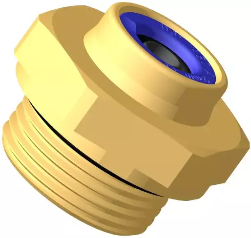 Raufoss pistolkoppling ABC NEWLINE 8x1.0 M22x1.5 - Tryckluftsystem - svm0000010074 - 1