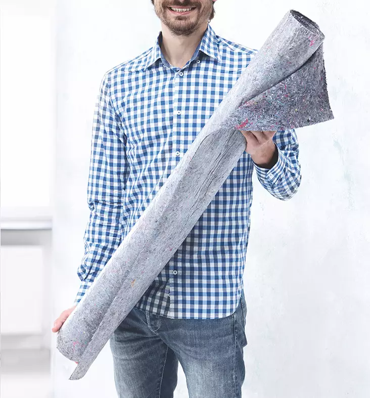 Renoveringsmatta rulle 1m x 10m - Målningsverktyg - 4013307390084 - 1