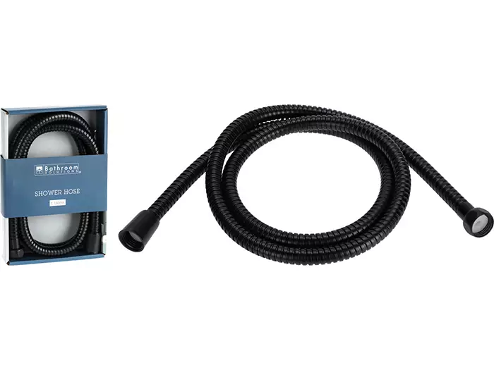 Duschslang svart 150 cm - Badrumstillbehör - 8720573366144 - 1