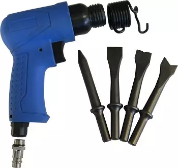 Finbullet Huggmejselsats 7-delar - Andra tryckluftsmaskiner och -tillbehör - 6438152030684 - 1