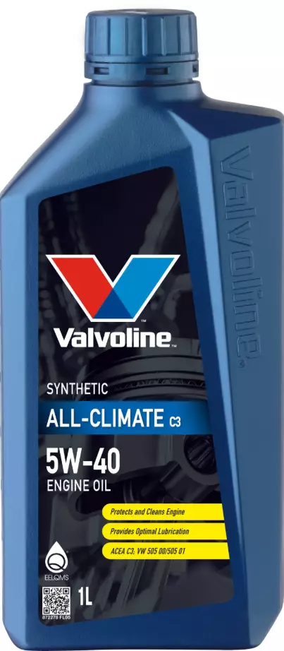 Valvoline All Climate C3 5W-40 motorolja 1L - Bilkemikalier - 8710941021584 - 1