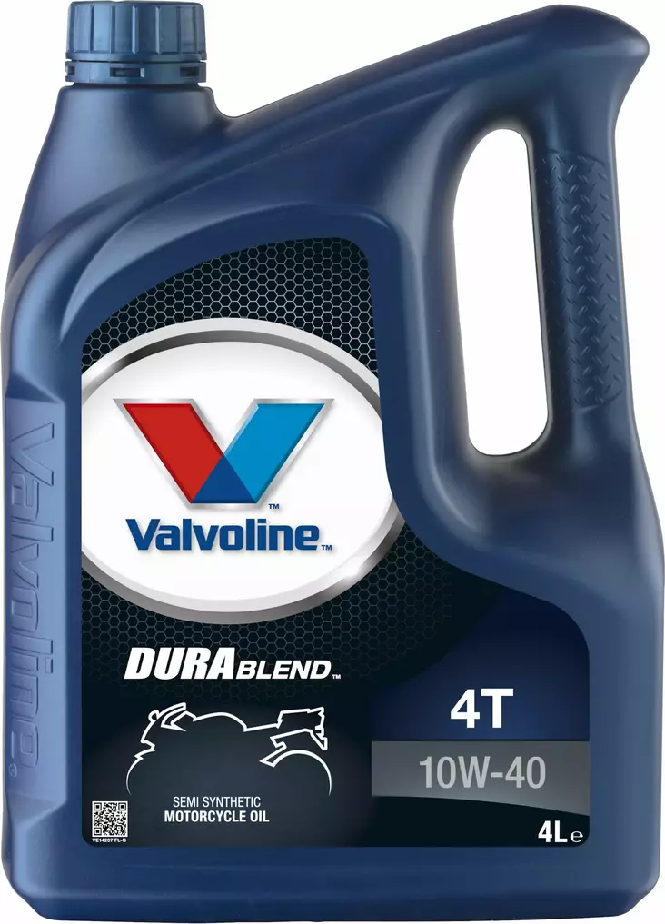 Valvoline Durablend 4T 10W-40 motorolja 4 l - Motoroljor - 8710941018744 - 1