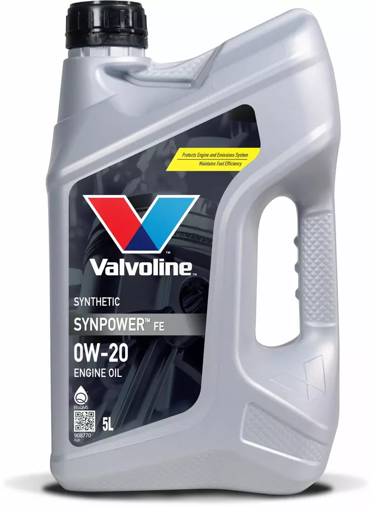 Valvoline Synpower FE 0W-20 motorolja 5 l - Motoroljor - 8710941018164 - 1