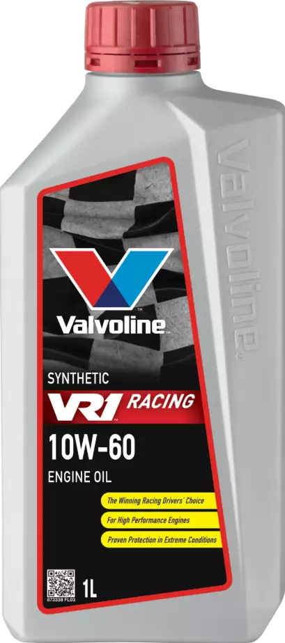 Valvoline VR1 Racing 10W-60 motorolja 1L - Bilkemikalier - 8710941022994 - 1