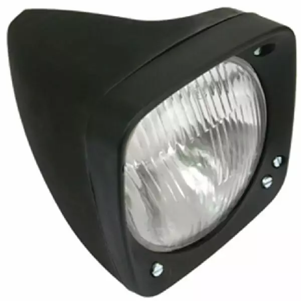 Vapormatic halogen strålkastare, höger, fyrkantig, genomskinlig, skruvansluten - Arbetslampor - 5035776835384 - 1