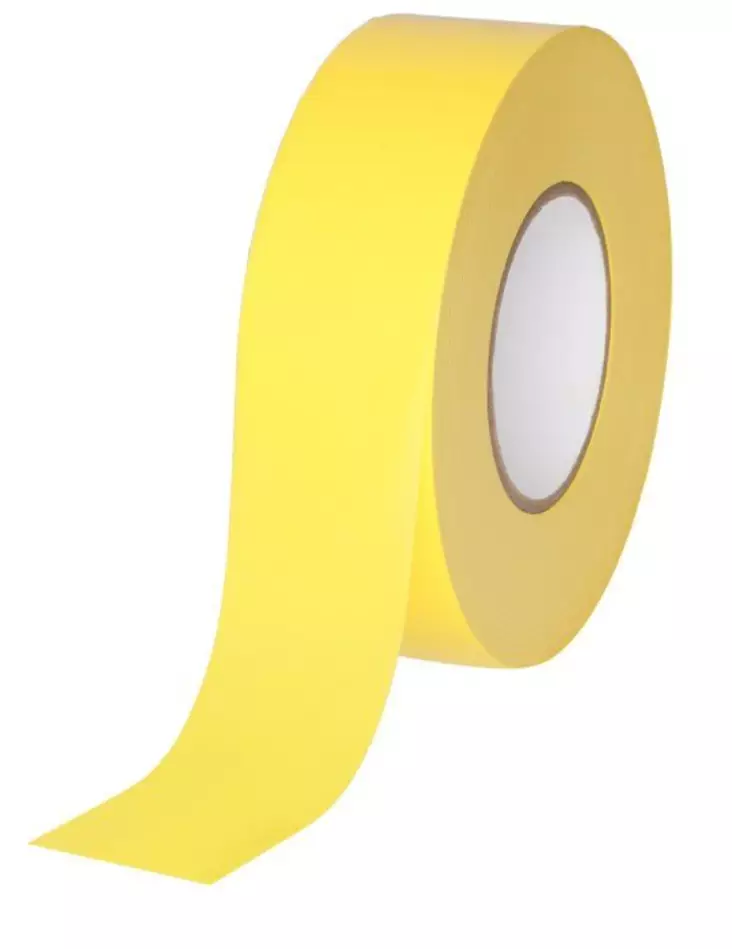 Varningsband gul 50 mm 300 m - Tejper - 6410416367484 - 1