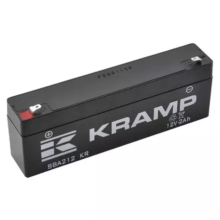Batteri Kramp 12V 2Ah - Startbatterier - 8716106061235 - 1