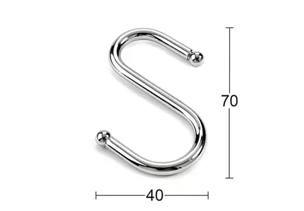 Habo S-krok 6 st/fp - Öglebultar, S-krokar m.m. - 7317900123115 - 1