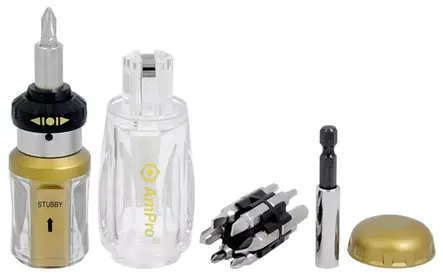 Skruvmejsel med ratchet 2-i-1 13-delar - Skruvbits och -satser - 795609194235 - 2