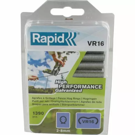 Rapid C-ringar VR16 galvaniserad - Häftapparater och klammer - 3221631087995 - 1