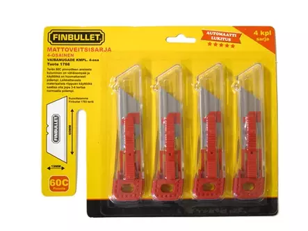 Lagerknivset 4-del. - Knivar ja knivar - 6438152017685 - 2