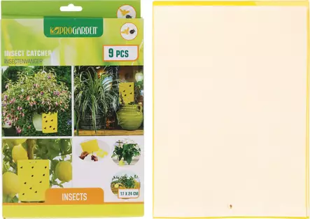 Klibbig fälla 9 st/pkt - Flugbekämpning - 8721037299275 - 1