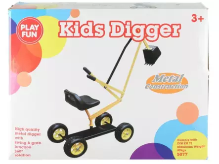 Sandlådeförarvagn med hjul - Sommarleksaker - 6410416451275 - 2