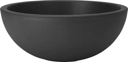 Låg blomkruka 40 cm antracit - Krukor, vaser, korgar - 8720573148795 - 1