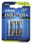 Airam Evolution Plus batteri LR03 AAA - Batterier, testare - 6435200194725 - 1