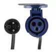 Caravanadapter CEE hona / Schuko hane - Husvagnsprodukter - 6410416177915 - 2